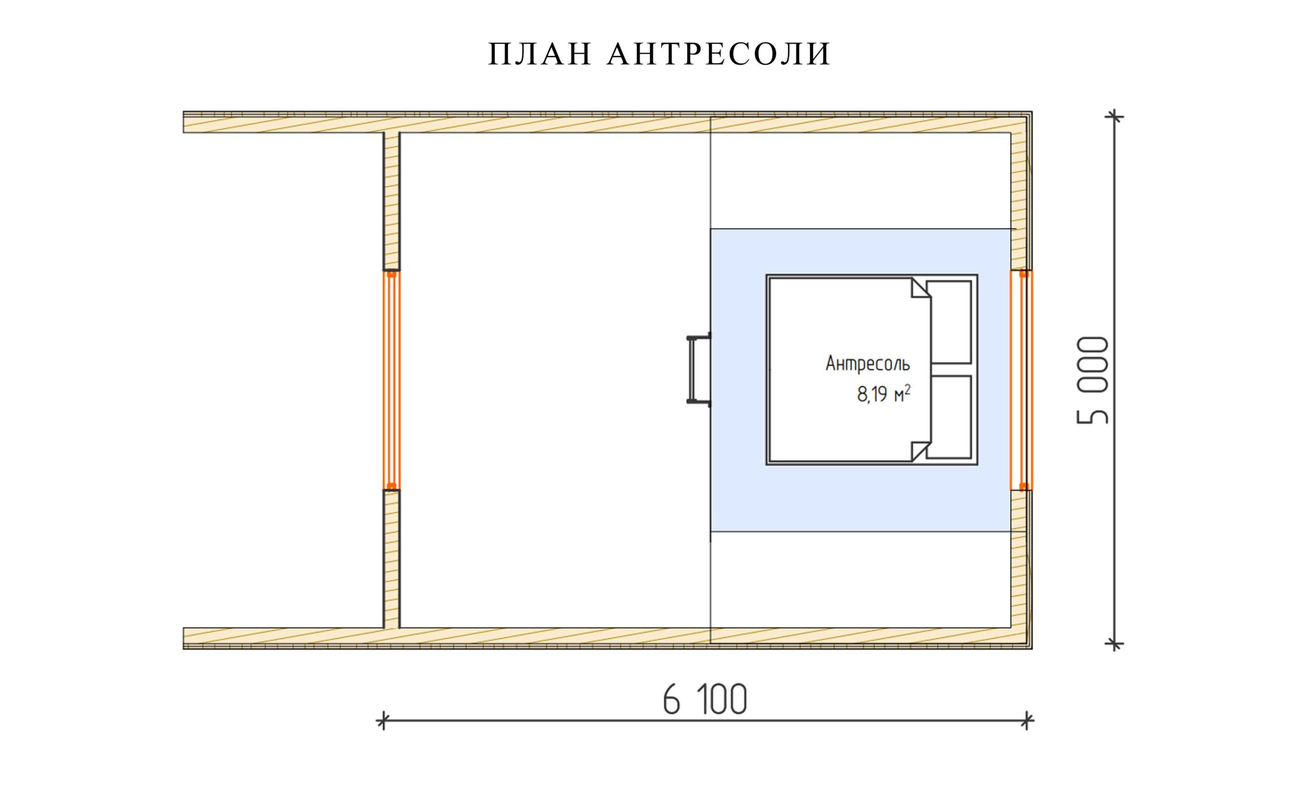 дома с антресолью