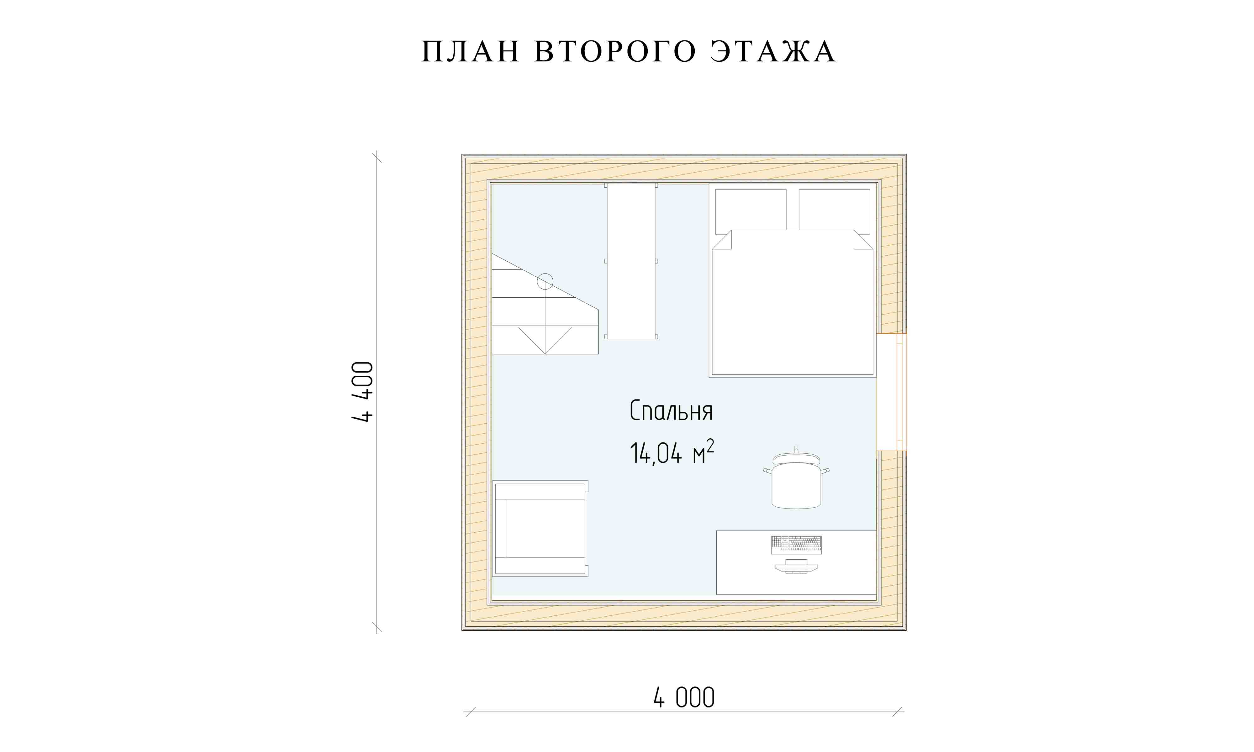 планировка 4х6
