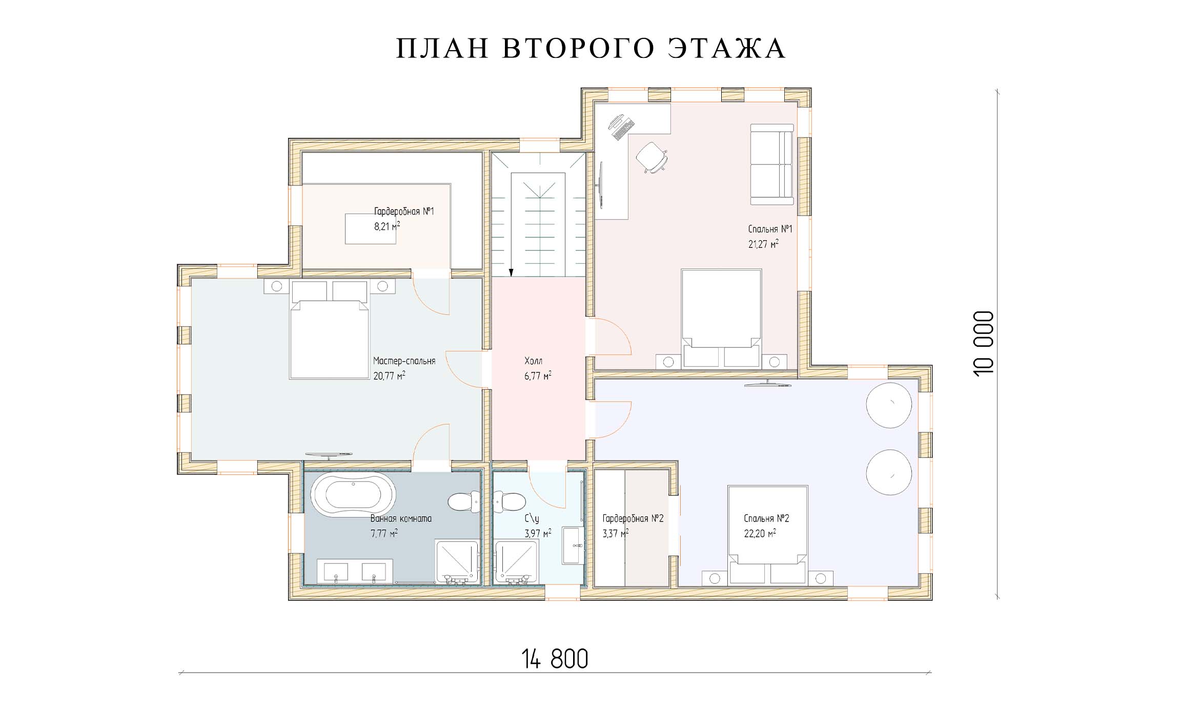 планировка 12х9
