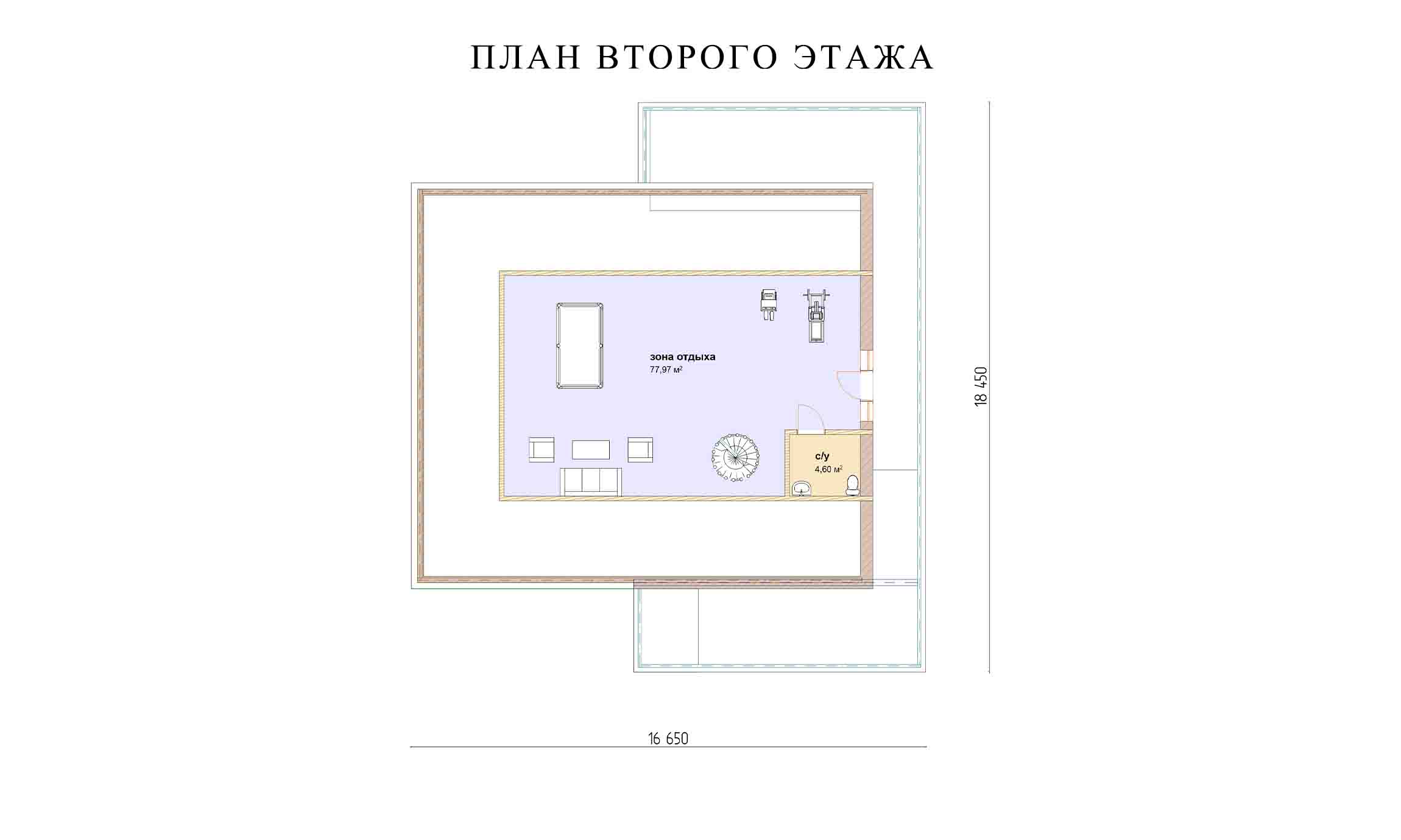планировка 16х16