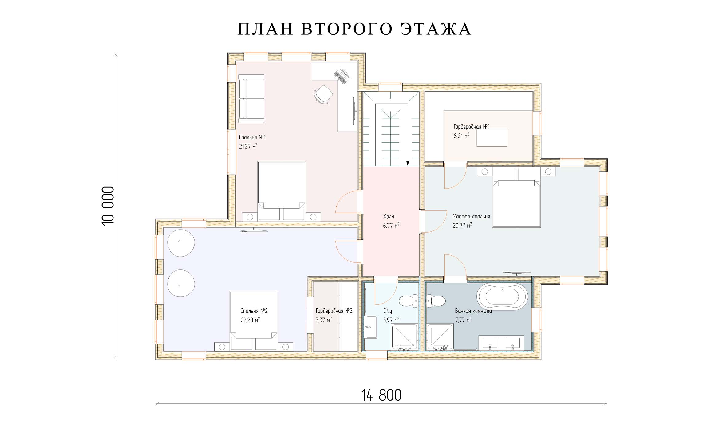 планировка 12х9