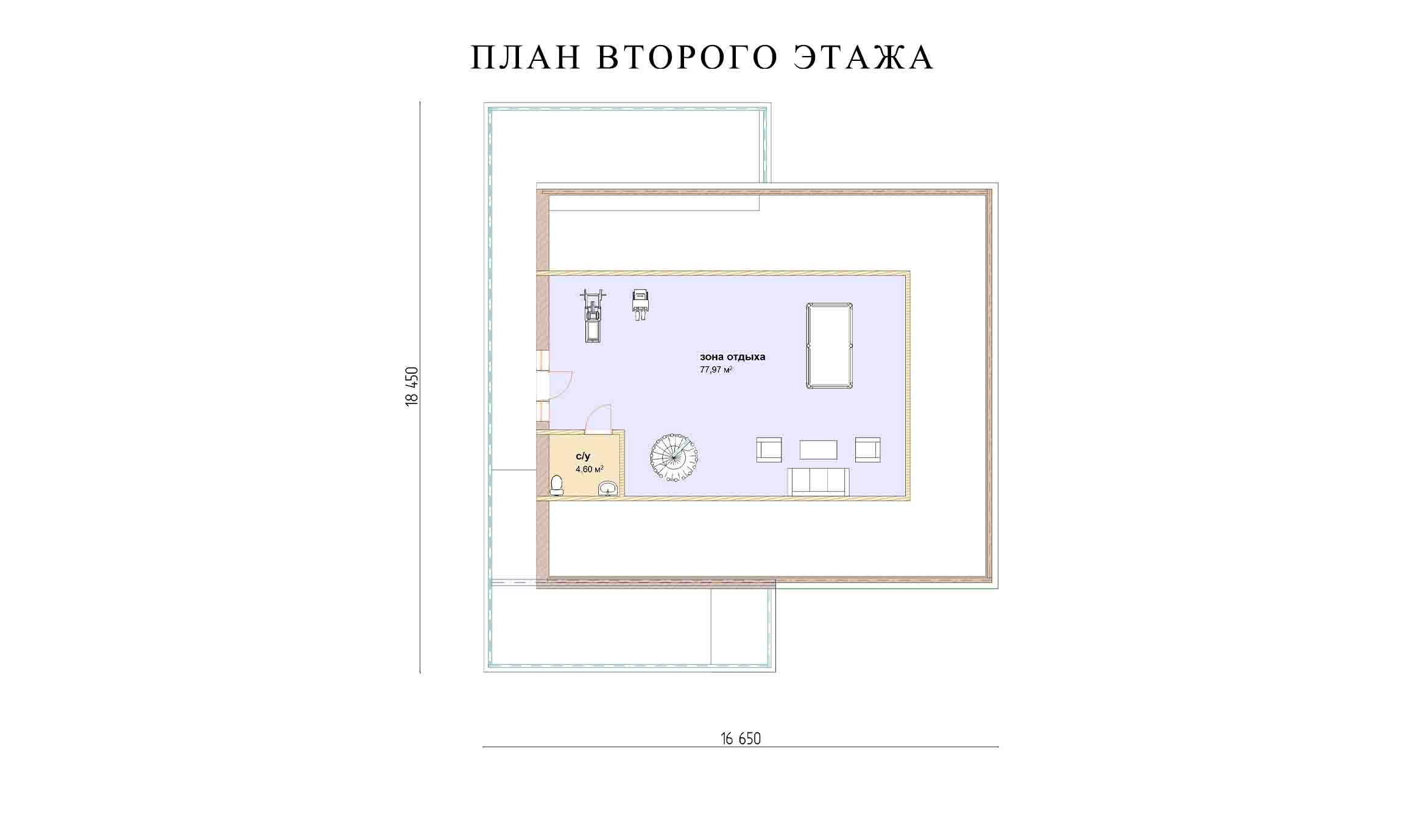 планировка 16х16