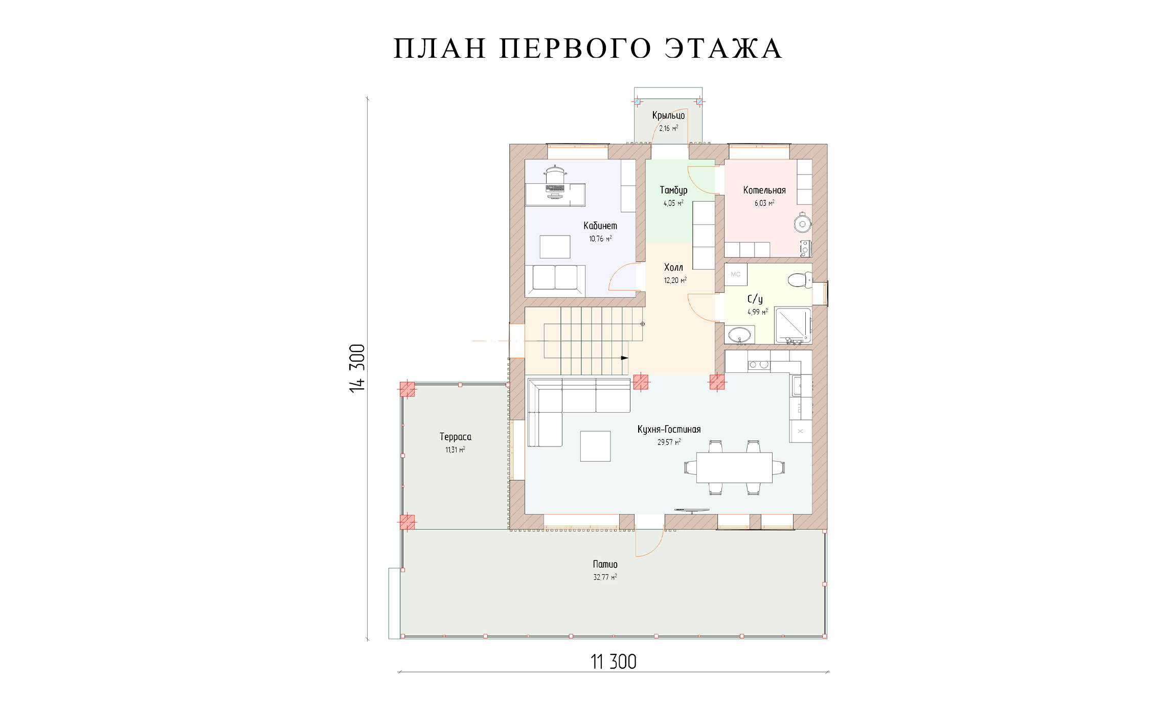 планировка 8х10