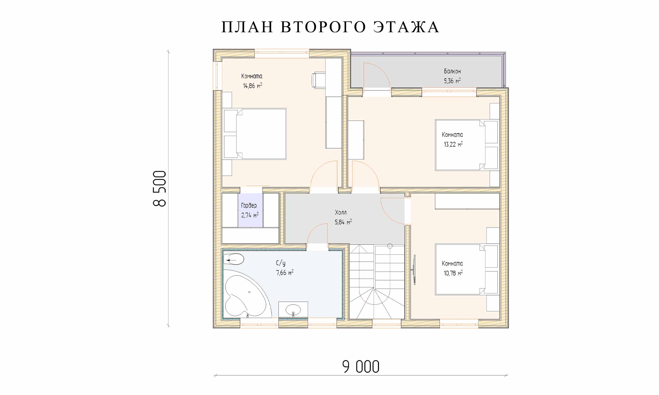 планировка 9х9